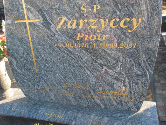 Jan Konkol 1864 Pomieczyno - Grobonet - Wyszukiwarka osób pochowanych