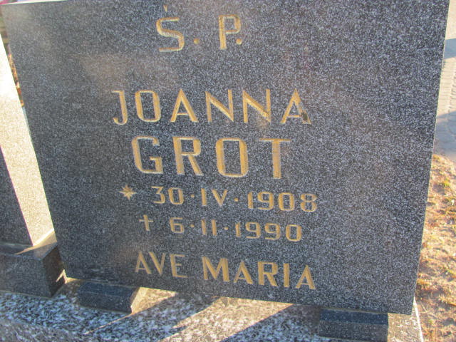 Bernard Grota 1905 Pomieczyno - Grobonet - Wyszukiwarka osób pochowanych