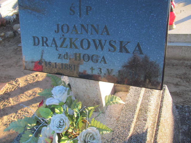 Joanna Drążkowska Pomieczyno - Grobonet - Wyszukiwarka osób pochowanych