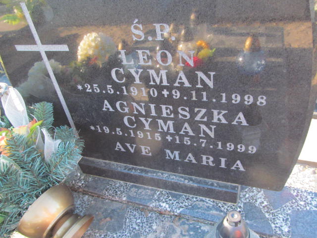 Leon Cyman 1910 Pomieczyno - Grobonet - Wyszukiwarka osób pochowanych