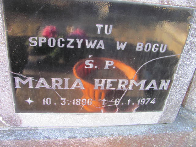 Maria Herman 1896 Pomieczyno - Grobonet - Wyszukiwarka osób pochowanych