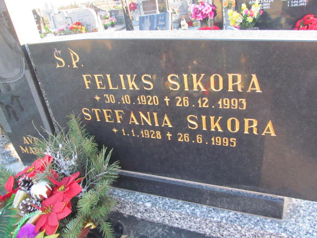 Feliks Sikora 1920 Pomieczyno - Grobonet - Wyszukiwarka osób pochowanych